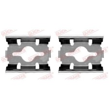 Zubehörsatz Bremsbeläge für Iveco Daily 2 3 6 | 24142719
