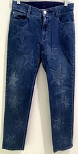 Stella McCartney Star Print Blue Jeans Size 25