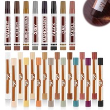 Wood Filler Putty Sticks -16 Colors Wax Crayons  8 Furniture Marker Touch-Up...