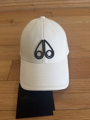 Moose Knuckles Hollow Logo Cap Plaster Color / 100% Cotton - OS - NWT