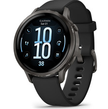 Garmin Venu 4 GPS Smartwatch Slate Black AMOLED Fitness Watch New Free Shipping