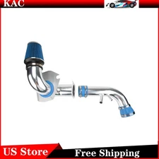 Blue Filter Cold Air Intake Kit w/ 3.5" Pipe For 1996-2004 Ford Mustang V8 4.6L
