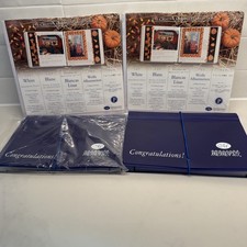 Creative Memories 2 New In Package 7x7 Refill White Pages W/2 Photo Organizers