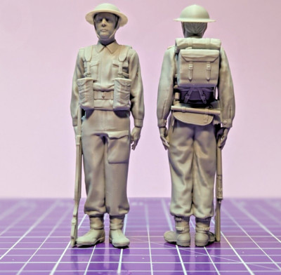 ATTENTION! Britischer Soldat Scale 1/16 WW2