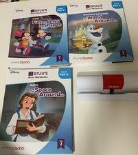     DISNEY BYJU'S LEARNING KIT     BOOKS AND OSMO BASE ONLY  AS SHOWN