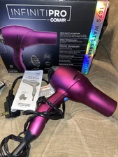 Infiniti Pro CONAIR 1875 Watt Salon Styler Professional w 2 Attachment