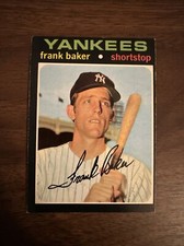 1971 Topps - #213 Frank Baker