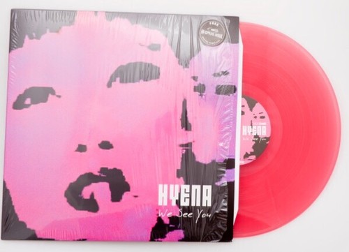 NEW SEALED LP PINK VINYL RECORD - HYENA WE SEE YOU Electronic SYNTH-POP Limited - Picture 3 of 4