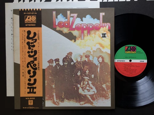 "Led Zeppelin II" w/POSTER OBI JAPAN ATLANTIC STEREO P-10101A