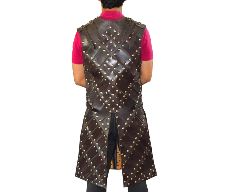WEEKEND SALE Viking leather bringandine Armor larp cosplay custom armor costume - Image 4 of 4