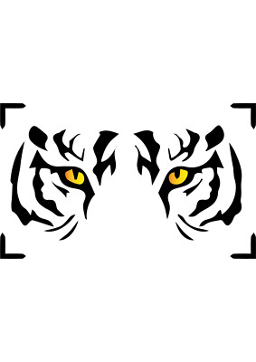Sticker Tiger Aufkleber