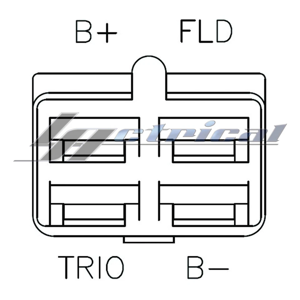 РЕГУЛЯТОР НАПРЯЖЕНИЯ ГЕНЕРАТОРА ПЕРЕМЕННОГО ТОКА ДЛЯ AMC JEEPSTER WAGONEER 110-139 110-143 - Изображение 2 из 2