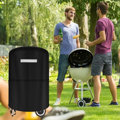 Grill Cover 22 Inch for Weber Charcoal Kettle Grill for Outdoor Outside Grill...