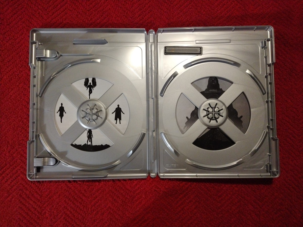 X-Men: Apocalypse (Blu-ray/DVD, 2016, 2-Disc Set, Silver X-Men