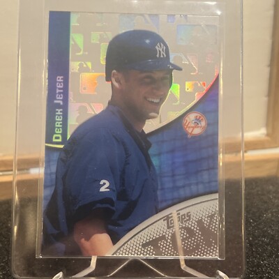 DEREK JETER 2000 TOPPS TEK 32-1 NEW YORK YANKEES HOF MVP