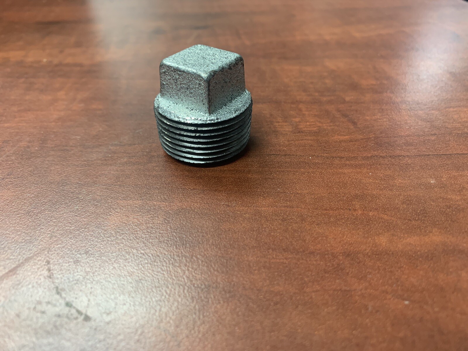 NEW LOT OF 10 -  1" GALVANIZED PIPE THREAD PLUGS WITH FREE SHIPPING