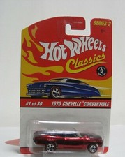  HOT WHEELS CLASSICS 1970 Chevelle Convertible 1 of 30 MOC