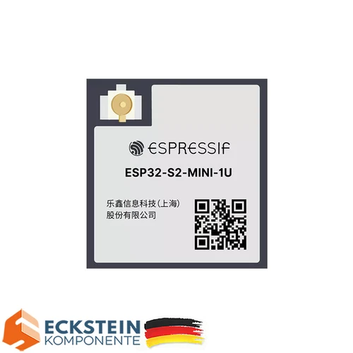 Espressif ESP32-S2-MINI-1U-N4 WiFi 802,11 b/g/n MCU Module, ESP32-S2FH4 Chip