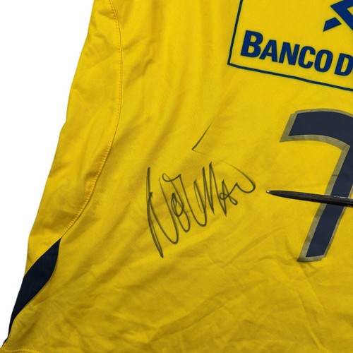 Olympikus Brazil Yellow Short Sleeve Number 7 Banco Do Brasil Jersey Shirt Large - Picture 4 of 9