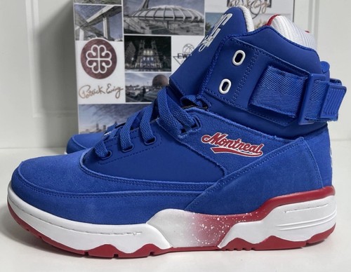 Ewing Athletics 33 HI Montreal Tribute Sneakers Men’s 10.5 NEW In Box Blue