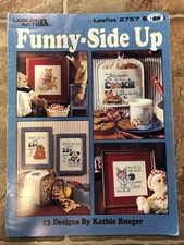 Leisure Arts: Funny-Side up leaflet 2757. Published in 1995