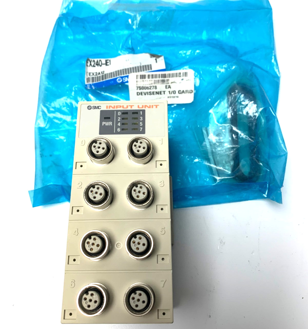 NEW! SMC EX240-IE1 Serial Interface Input Unit - 8 Inputs