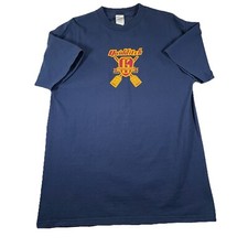 Vtg Harry Potter Shirt XL Warner Bros Studio Store 2000 Quidditch Gryffindor