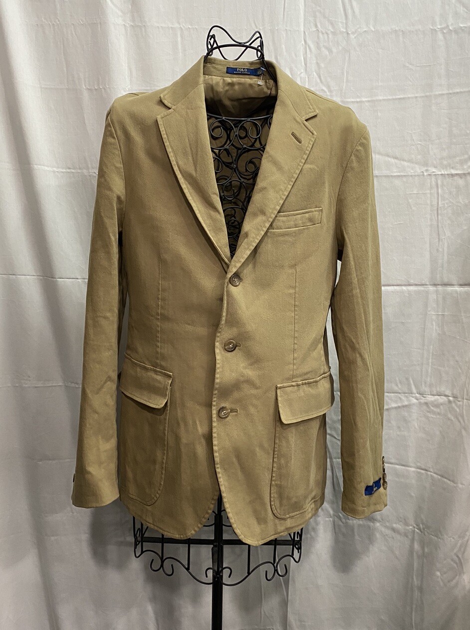 Polo Ralph Lauren Unconstructed Stretch Chino Tailored Sport Coat - 40R
