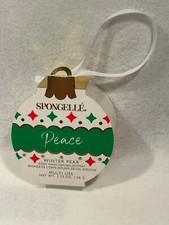 NEW IN BOX SPONGELLE PEACE Winter Pear BODY WASH INFUSED BUFFER
