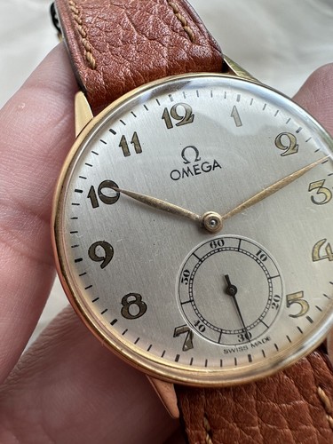 Omega 18k Rose Gold 2319 jumbo 37.5mm - Picture 5 of 12