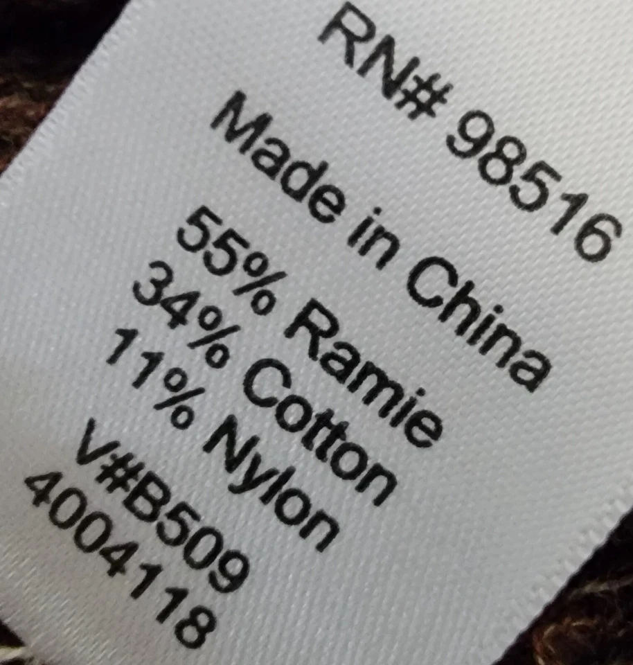 Coldwater Creek Mujer Cárdigan Camisa Top Blusa Talla XL X Grande 18 Marrón Tostado Foto 3 de 4