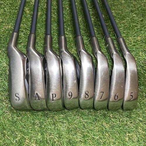 Ladies XXIO Iron Set 5-9 Pw Aw Sw 8pc RH MP200L Graphite Women Golf Club Dunlop - Picture 6 of 11