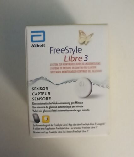 Freestyle libre 3, Sensore Glicemia, Abbott, controllo automatico della glicemia - Afbeelding 1 van 1