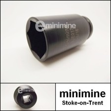 Classic Mini Hub Nut Socket 1" 5/16 Deep Impact 1/2" Drive INC. FREE POSTAGE