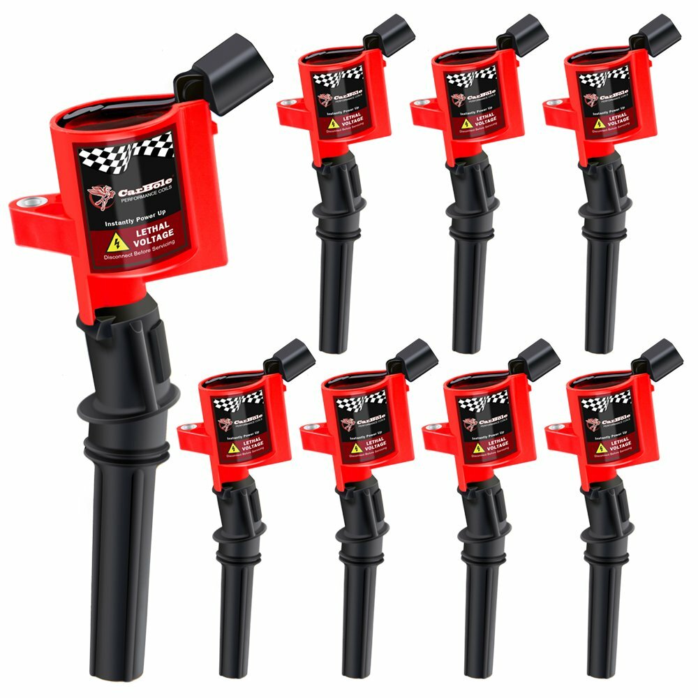 图片 51 - 8 包高性能点火线圈适用于福特 4.6l 5.4l v8 e-150 e-250 2003-09