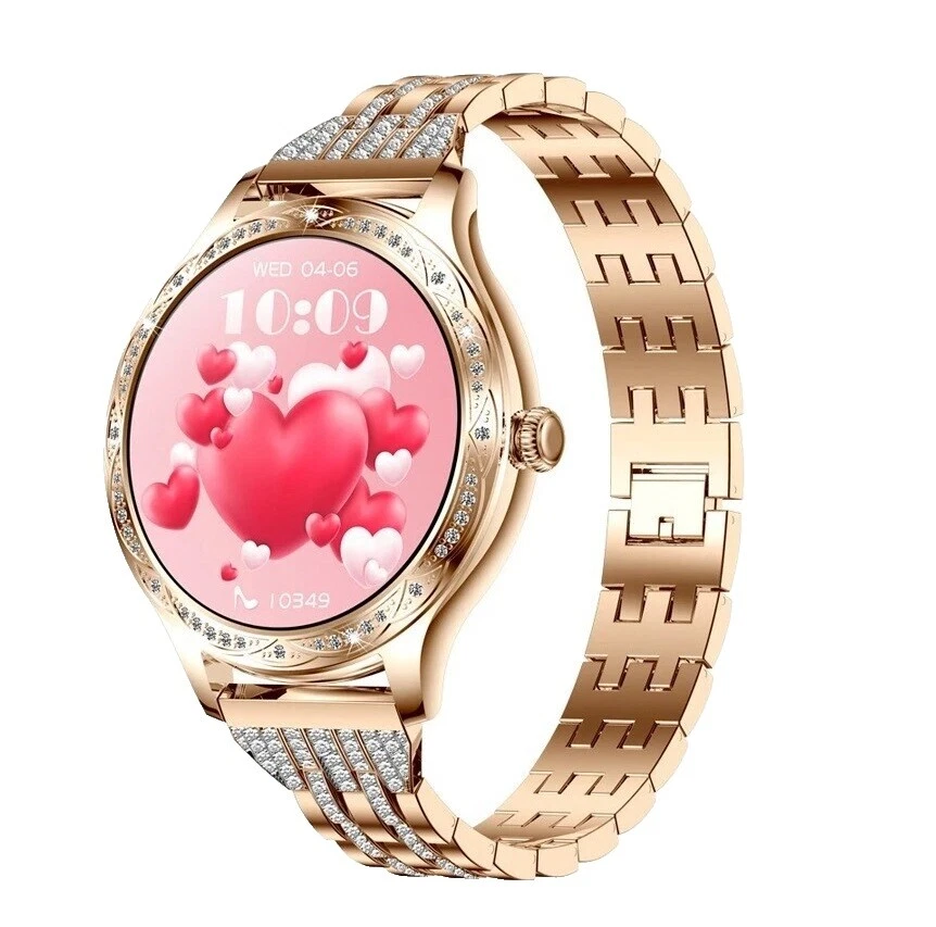 Умные часы в алюминиевом корпусе с браслетом из нержавеющей стали