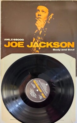 Joe Jackson Body And Soul LP Album Vinyl Platte 1984 auf A&M Pop Rock schwarz