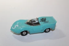 Vintage Aurora Cigar Box Guitar #6114 Light Blue Chapparral #5 