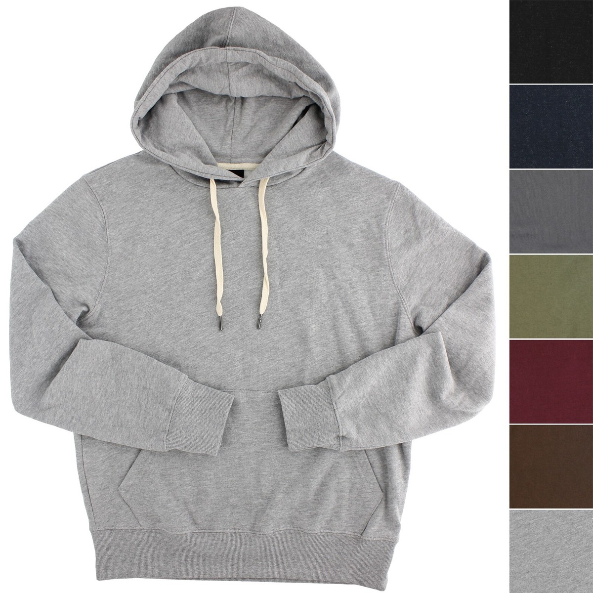 True Classic Men's Hoodie Sweatshirt French Terry Fleece, Lined