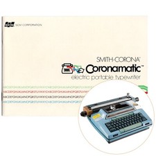Smith Corona Coronamatic 2200 Typewriter Instruction Manual User Electric SCM thumbnail