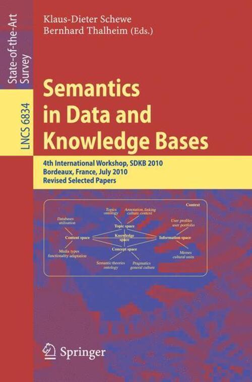 Thumbnail - Semantics In Data And Knowledge Bases Bernhard Thalheim (u. A.)