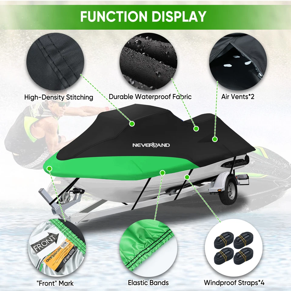 Cubierta de almacenamiento de moto acuática PWC para Yamaha WaveRunner VX Cruiser HO Wave Runner VX1100 Foto 2 de 4