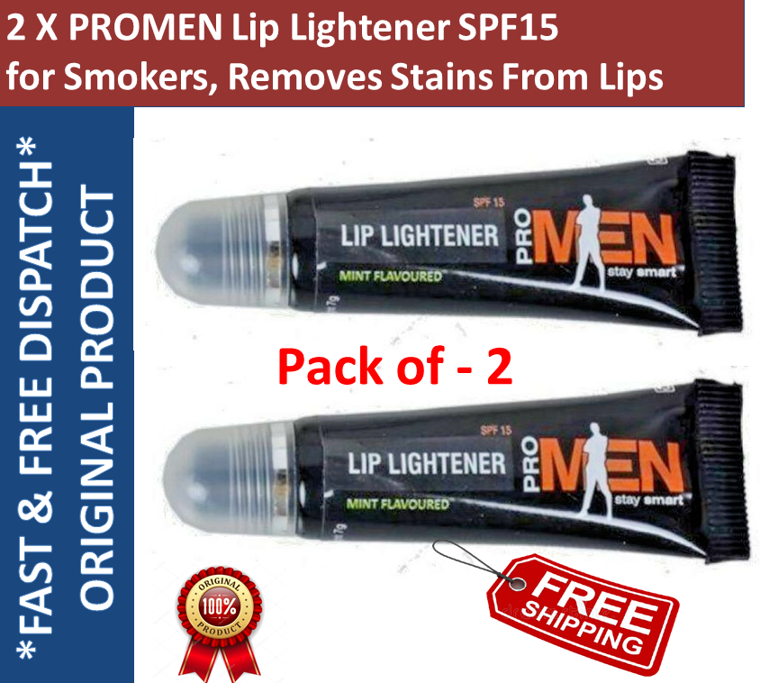 cigarette lip protector 2 X PROMEN Lip Lightener SPF15 for Smokers, Removes Nicotine / Tobacco Stains cigarette lip protector 2 X PROMEN Lip Lightener SPF15 for Smokers, Removes Nicotine / Tobacco Stains