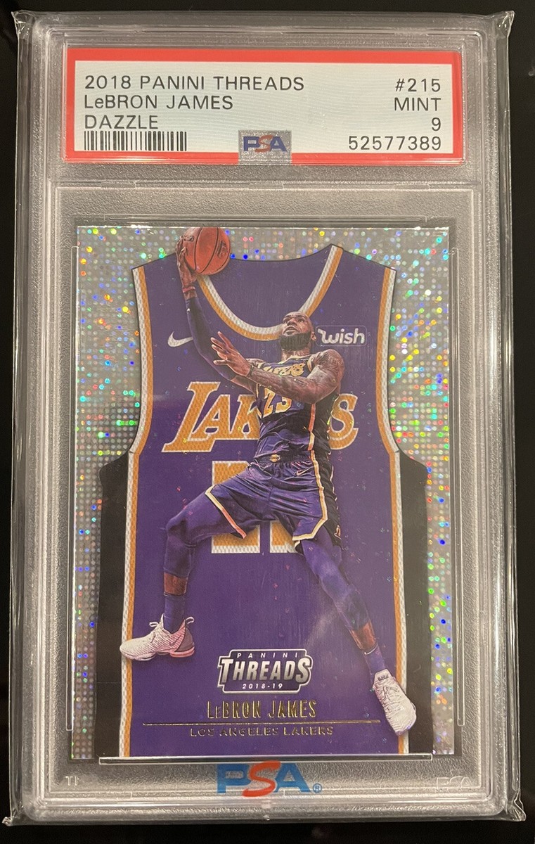2018-19 Panini Threads Statement Jersey SP LeBron James #215