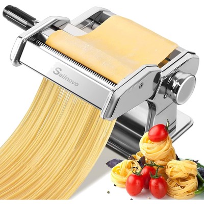 Manuelle Edelstahl Nudelmaschine - Frische Pasta Cutter für einfache Zubereitung