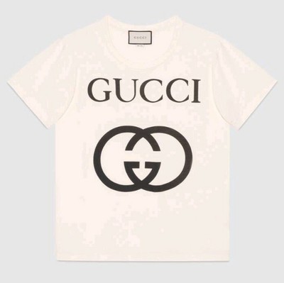 polera gucci blanca