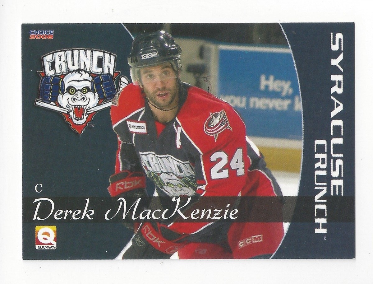 2007-08 Syracuse Crunch (AHL) Derek MacKenzie (Florida Panthers