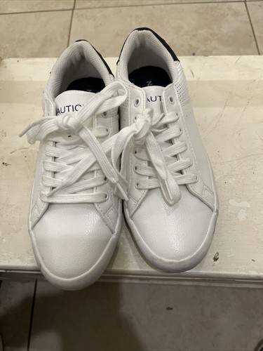 nautica white sneakers womens