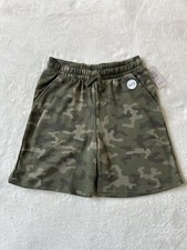 365 Kids Garanimals Boys Camo Pockets ElasticWaist French Terry Shorts Sz 10 NWT