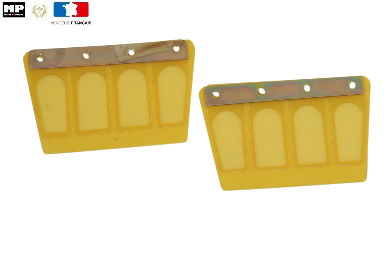 Clapets souples en fibre de verre type Boysen pour moto Yamaha YZ